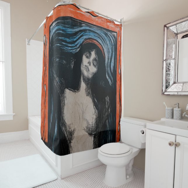 Cortina De Ducha Edvard Munch - Madonna Litografía (In situ)