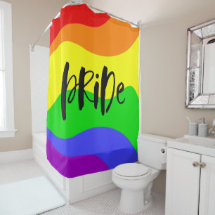 Cortina De Ducha El arco iris del orgullo moderno