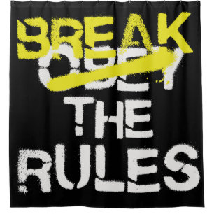 Cortina De Ducha El arte callejero urbano rompe las reglas del graf