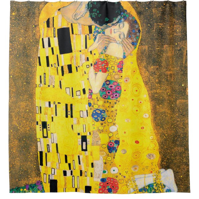Cortina De Ducha El beso de Gustavo Klimt (Anverso)