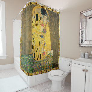 Cortina De Ducha El Beso (Der Kuss) de Gustav Klimt, Arte Antiguo