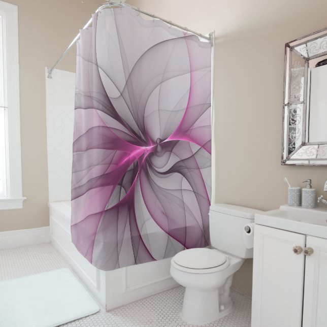 Cortina De Ducha El caos elegante, el arte contemporáneo abstracto  (In situ)