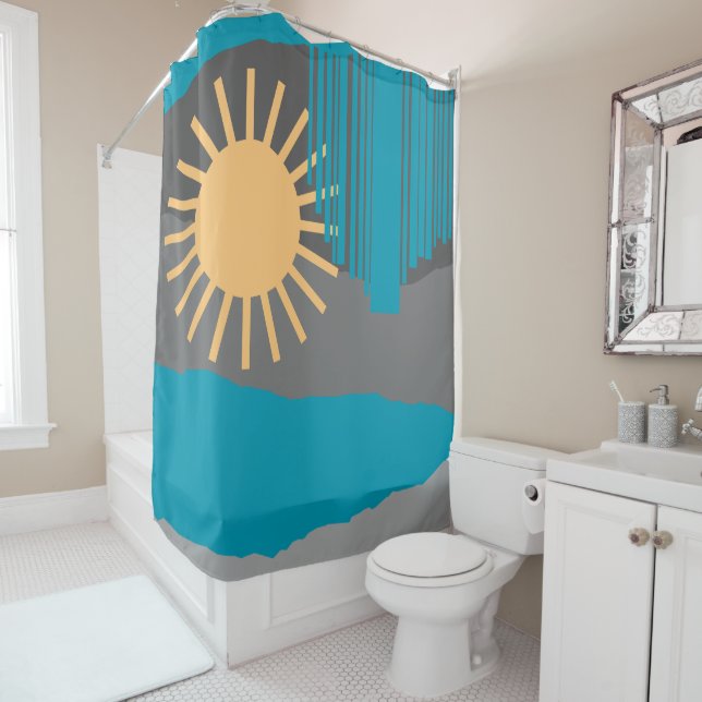 Cortina De Ducha El cielo cae 19 (In situ)