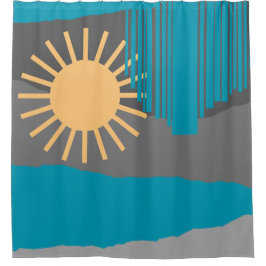 Cortina De Ducha El cielo cae 19