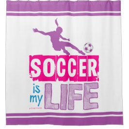 Cortina De Ducha El fútbol es mi vida