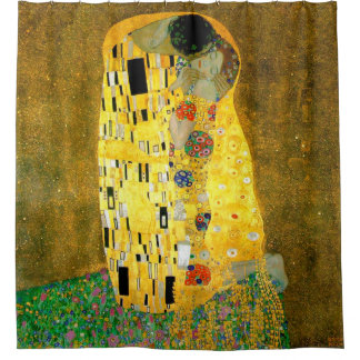 Cortina De Ducha El ~ Gustavo Klimt del beso