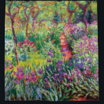 Cortina De Ducha El jardín Iris de Claude Monet<br><div class="desc">El jardín Iris de Claude Monet.
Visita mi tienda para un diseño más interesante y más elección de color => zazzle.com/colorfulworld*</div>