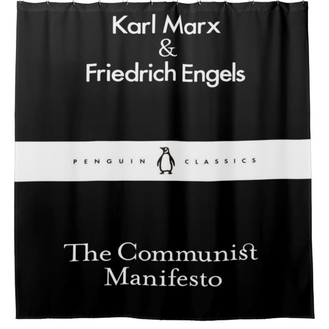 Cortina De Ducha El manifiesto comunista (Anverso)