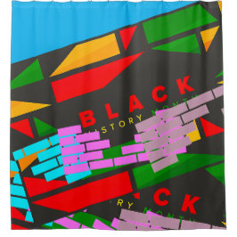 CORTINA DE DUCHA ¡EL MES DE LA HISTORIA NEGRA!