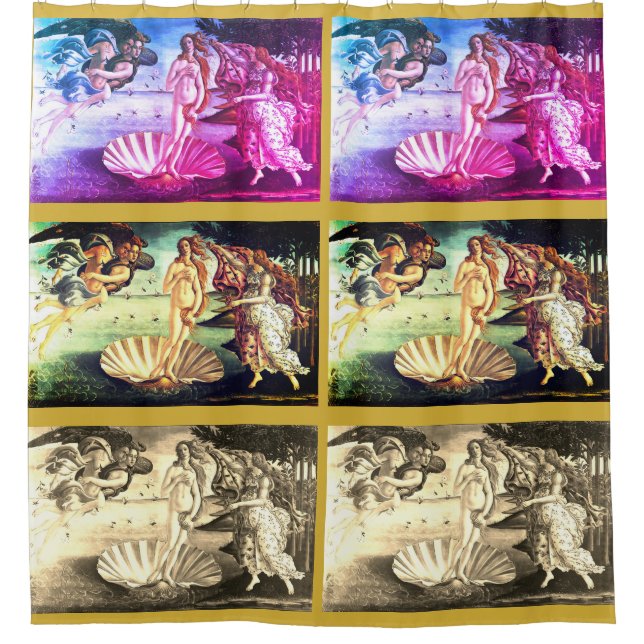 Cortina De Ducha El nacimiento de Venus (Anverso)