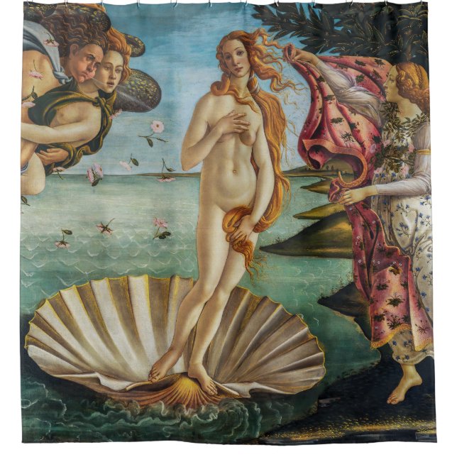 Cortina De Ducha El nacimiento de Venus | Sandro Botticelli | (Anverso)