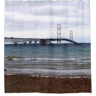 Cortina De Ducha El puente Mackinac