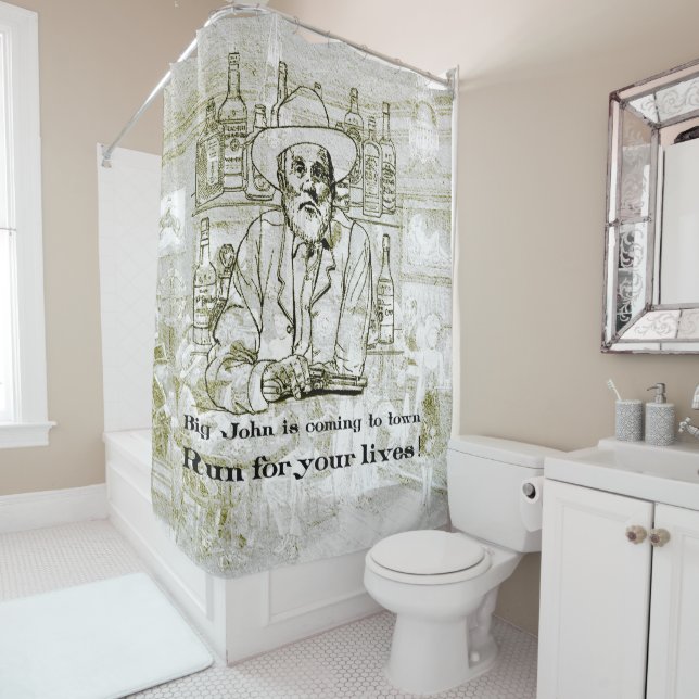 Cortina De Ducha el salvaje Occidente (In situ)