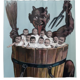 Cortina De Ducha El victoriano Krampus