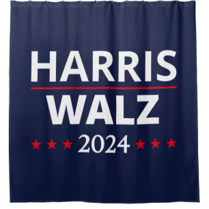 Cortina De Ducha Elecciones Harris Walz 2024 III