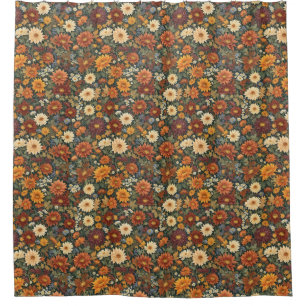 Cortina De Ducha Elegancia de otoño