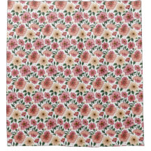 🚿 Elegancia Floreciente: Un Escape Floral 🌸