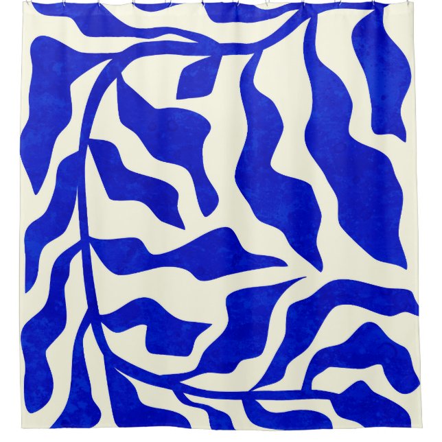 Cortina De Ducha Elegancia índigo (Anverso)