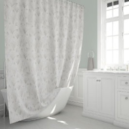 Cortina De Ducha Elegante Naturaleza Neutral Inspirada