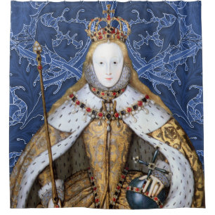 Cortina De Ducha Elizabeth Tudor, Reina de Inglaterra