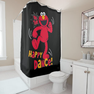 Cortina De Ducha Elmo Hacer el baile feliz