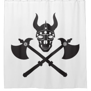 Cortina De Ducha Emblema de viking