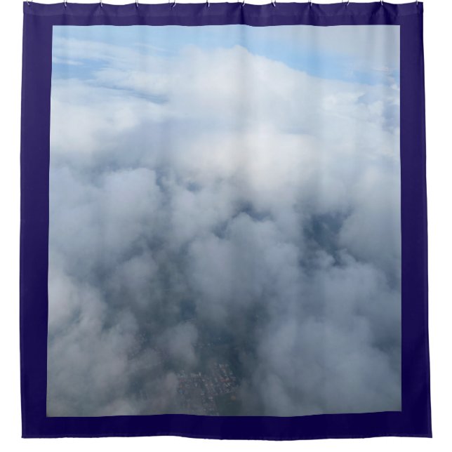 Cortina De Ducha "En el cielo". cristiano (Anverso)