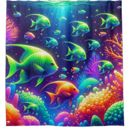 Cortina De Ducha "Encantado Sea Whimsy"