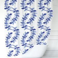 Enredaderas de Acuarela Azul