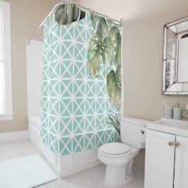 Cortina De Ducha Entramado tropical MCM