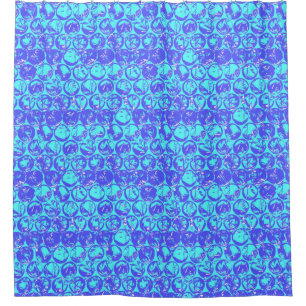 Cortina De Ducha Envoltura de burbuja de arte pop