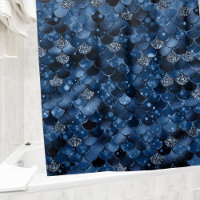 Escalas de sirena azul oscuro