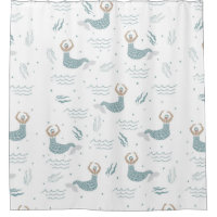 Escandi Cute Dancing Mermaid Mar Ilustracion