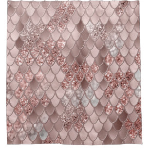 Cortina De Ducha Escaparate de sirvienta Glam #5 (Purpurina falso) 