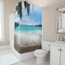 Escena Tropical de Playa