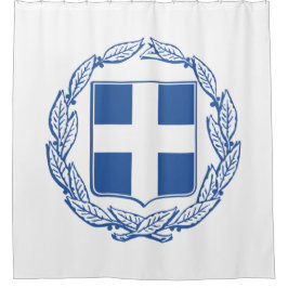 Cortina De Ducha Escudo de armas de Grecia