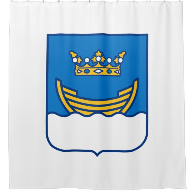 Cortina De Ducha Escudo de Helsinki (Finlandia) (Anverso)