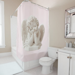Cortina De Ducha Escultura del Ángel Dormitorio de Coquette Persona