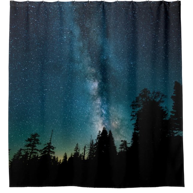 Cortina De Ducha Espacio de bonito (Anverso)