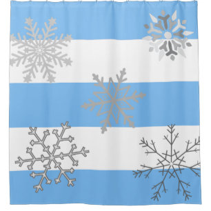 Cortina De Ducha ¡Está nevando! La magia de un