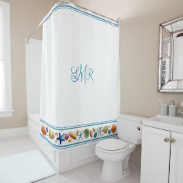 Cortina De Ducha Estanques y franjas