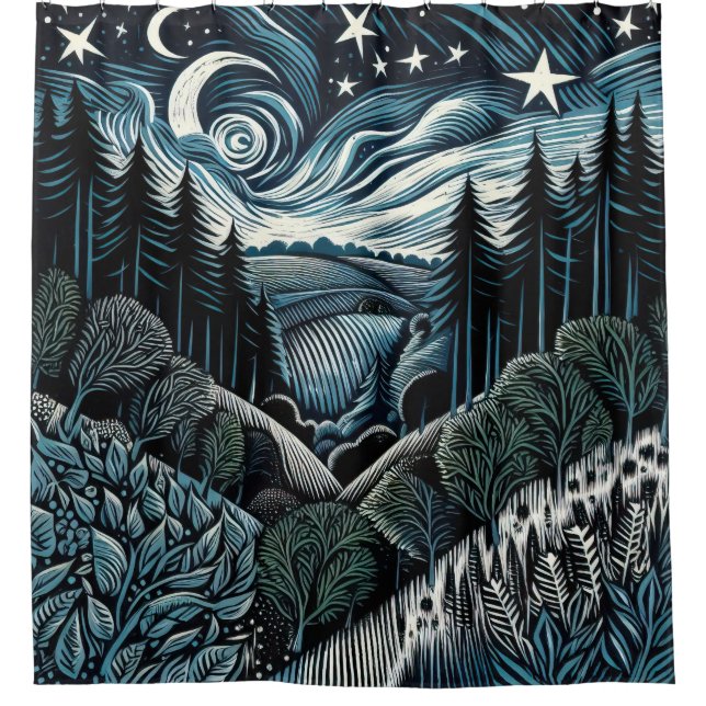 Cortina De Ducha Estrella (Anverso)