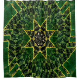 Cortina De Ducha Estrella del árbol......