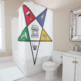 Cortina De Ducha Estrella oriental