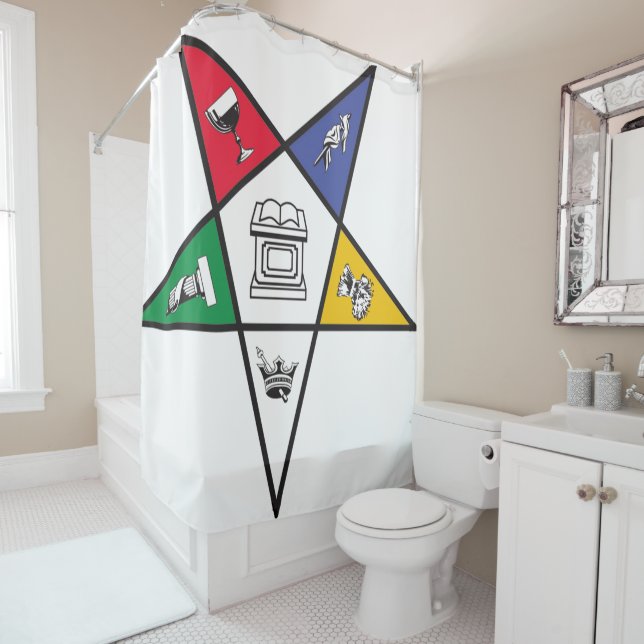 Cortina De Ducha Estrella oriental (In situ)