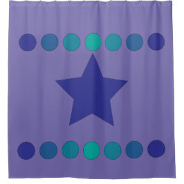 Cortina De Ducha Estrella solitaria de Texas