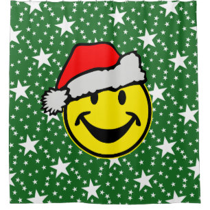 Cortina De Ducha Estrellas de Santa Claus + tus ideas