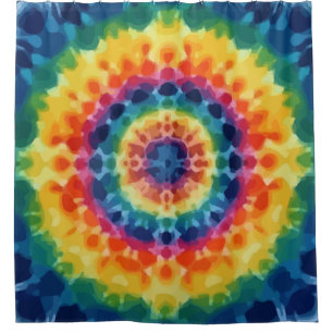 Cortina De Ducha Estuche Tye-Dye-4 para iPhone / iPad