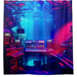 Cortina De Ducha Estudio de música subacuática