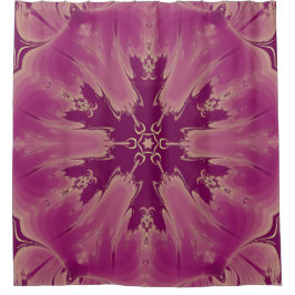 Cortina De Ducha Exóticas flores exóticas grandiosas sombras morada